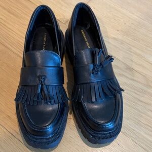 American Eagle Black Loafers 8